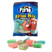 Bolsa surtida de regaliz rellena con pica pica - Fini Filled mix - 90 gr