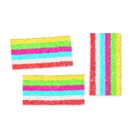 Lenguas multicolor en trozos con pica pica - Fini mágic Carpets - 100 g