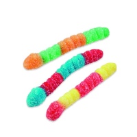 Gusanos multicolor con pica pica - Fini jelly worms - 100 g