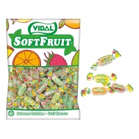 Gominolas de sabor a frutas Softfruit - Vidal - 1 kg