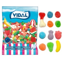 Bolsa surtida de gominolas y regaliz con pica pica - Fini Mix goma pica - 1 kg