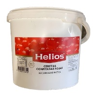 Guindas rojas confitadas de 4 kg - Helios