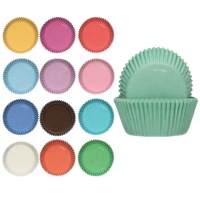 Cápsulas para cupcakes de colores vivos - FunCakes - 48 unidades