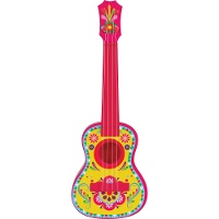 Guitarra mexicana de colores de 54 cm