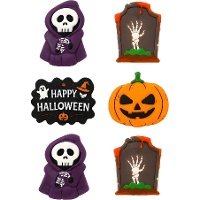Figuras de azúcar de Halloween Party - Azucren - 8 unidades