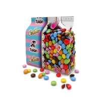 Grajeas de chocolate con leche multicolor - 1 kg