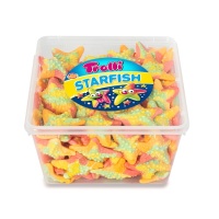 Estrellas de mar multicolor en caja - Trolli Starfish - 120 unidades