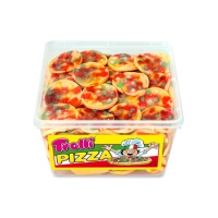 Pizzas en caja de plástico - Trolli - 120 unidades