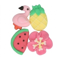 Figuras de azúcar de hawaianas - FunCakes - 8 unidades
