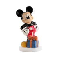 Vela de Mickey Mouse con regalo de 8 cm - 1 unidad