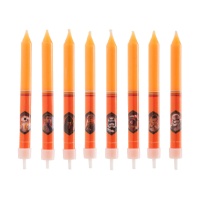 Velas de Star Wars de 8,5 cm - 8 unidades