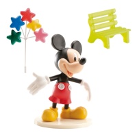 Decoración para tarta de Mickey Mouse - 3 unidades