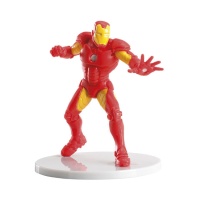 Figura para tarta de Iron Man de 8 cm - 1 unidad