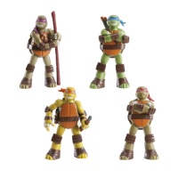 Figura para tarta de las Tortugas Ninja de 8 cm - 1 unidad