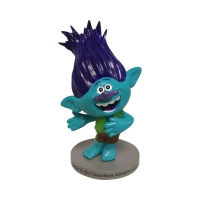 Figura para tarta de Trolls Branch de 7 cm - 1 unidad