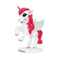 Figura para tarta de Unicornio de 8,5 cm - 1 unidad