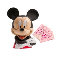 Hucha de Mickey Mouse con obleas comestibles