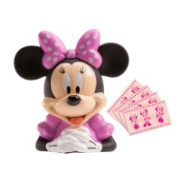 Hucha de Minnie Mouse con obleas comestibles