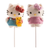 Brocheta de nube Hello Kitty surtida de 45 gr - Dekora - 1 unidad