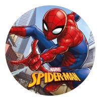 Oblea comestible de Spiderman - 20 cm