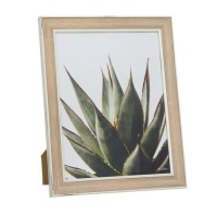 Marco de fotos Natural Cactus para fotos de 20 x 25 cm - DCasa