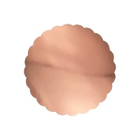 Base para tarta de 25 x 25 x 0,5 cm bordes redondeados - 3 unidades