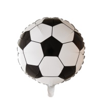 Globo redondo de balón de fútbol de 46 cm