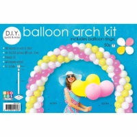 Arco para globos con bases de 3,00 m - 75 piezas - WeFiesta