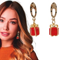 Pendientes de regalos de Navidad - 1 par