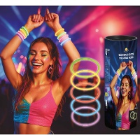 Pulseras luminosas neón - 15 unidades