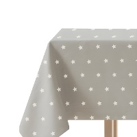 Mantel de 1,45 x 1,45 m de tela estrellas