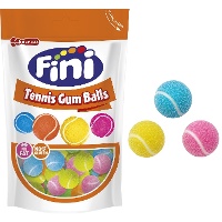 Chicle de pelotas de tenis - Fini tenis gum balls - 165 gr