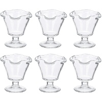 Copa de 240 ml para helado con ondas - 6 unidades