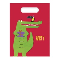 Bolsas de Dinosaurios Party - 6 unidades