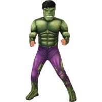 Disfraz de Hulk musculoso para niño