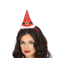 Diadema de gorro de traje de Papá Noel