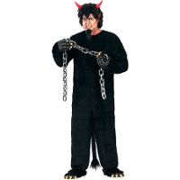 Disfraz de vampiro navideño de adulto