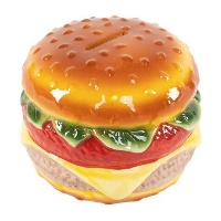 Hucha de hamburguesa