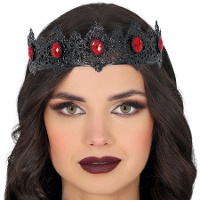 Diadema de reina negra
