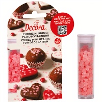 Sprinkles de corazones mini de 1 gr - Decora