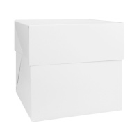 Caja para tarta cuadrada de 36,5 x 36,5 x 25 cm - Decora