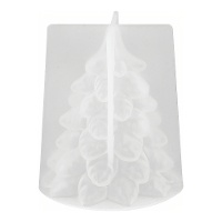 Molde de silicona blanda para velas Árbol de Navidad de 9,5 x 8 cm - Artemio