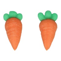 Figuras de azúcar de zanahorias - FunCakes - 546 unidades