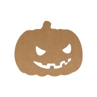 Silueta MDF 15 cm | Calabaza sonriente