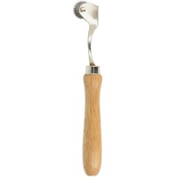 Ruleta de marcar dentado mango de madera - Mediac