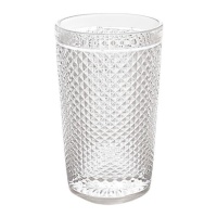 Vaso de 350 ml cristal grabado transparente