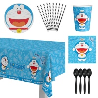 Pack para fiesta de Doraemon modelo 2 - 8 personas
