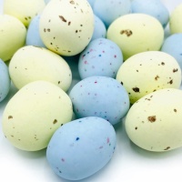 Huevos de trufa rellenos de mazapan Mrs. Easter Bunny de 160 gr - Happy Sprinkles