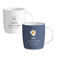 Taza de 350 ml Papá huevo - 1 unidad