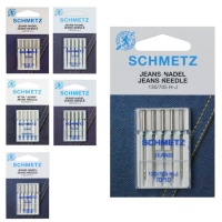 Agujas para máquina de coser para jeans - Schmetz - 5 unidades